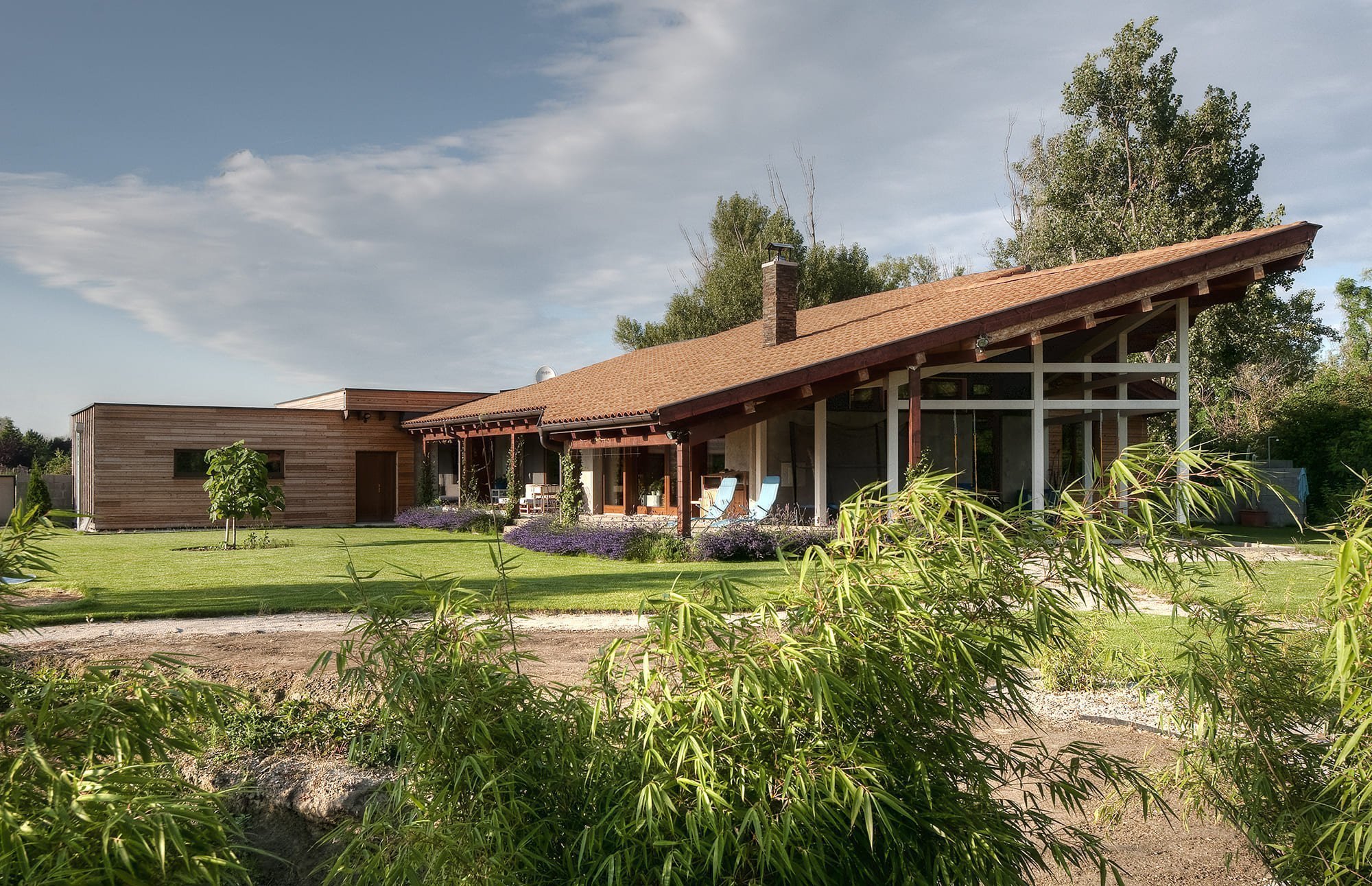 Bydlení v nízkoenergetické stavbě poblíž Malého Dunaje