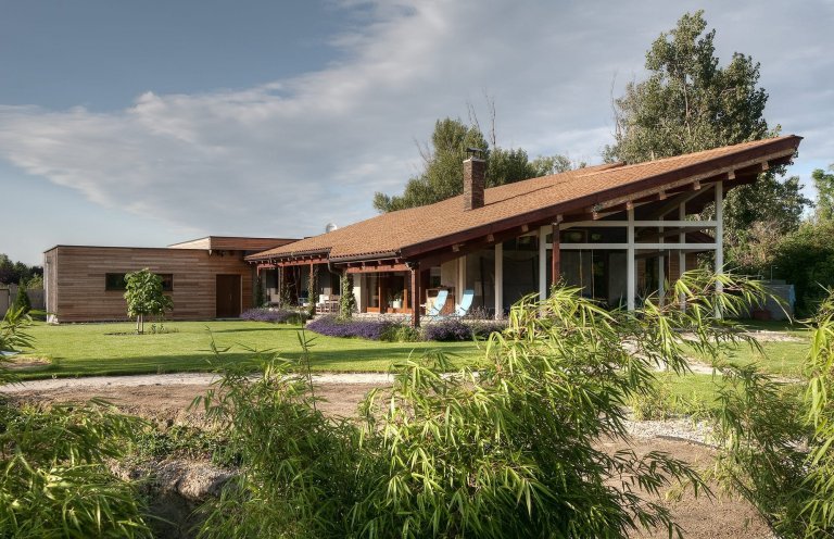 Bydlení v nízkoenergetické stavbě poblíž Malého Dunaje