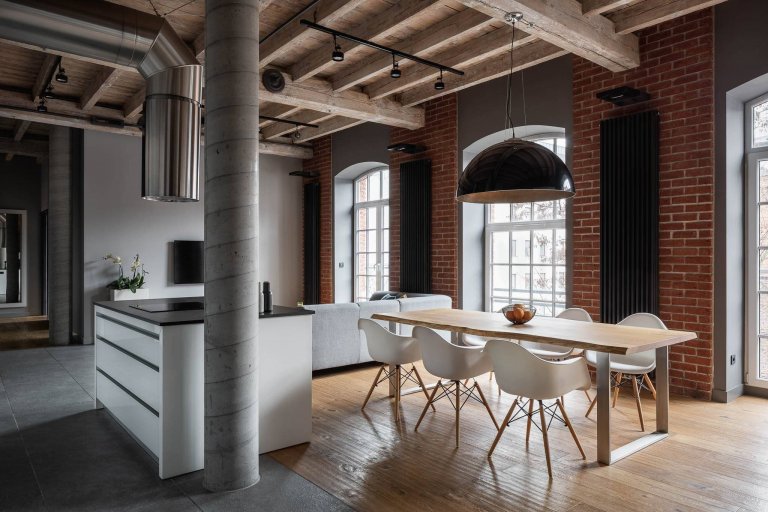 Bydlení v revitalizované továrně