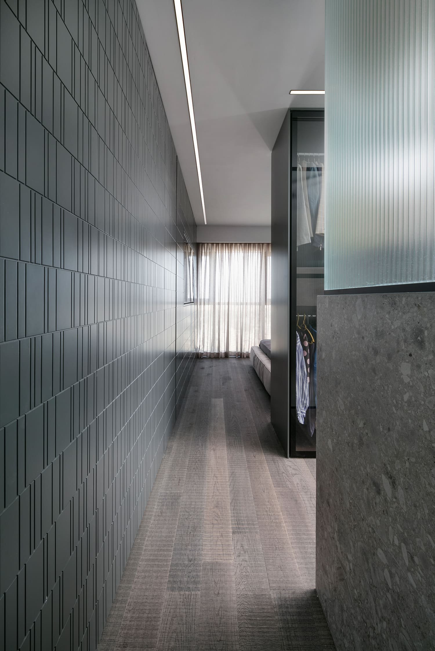 Byt s výhledem staví na kontrastech a současných trendech