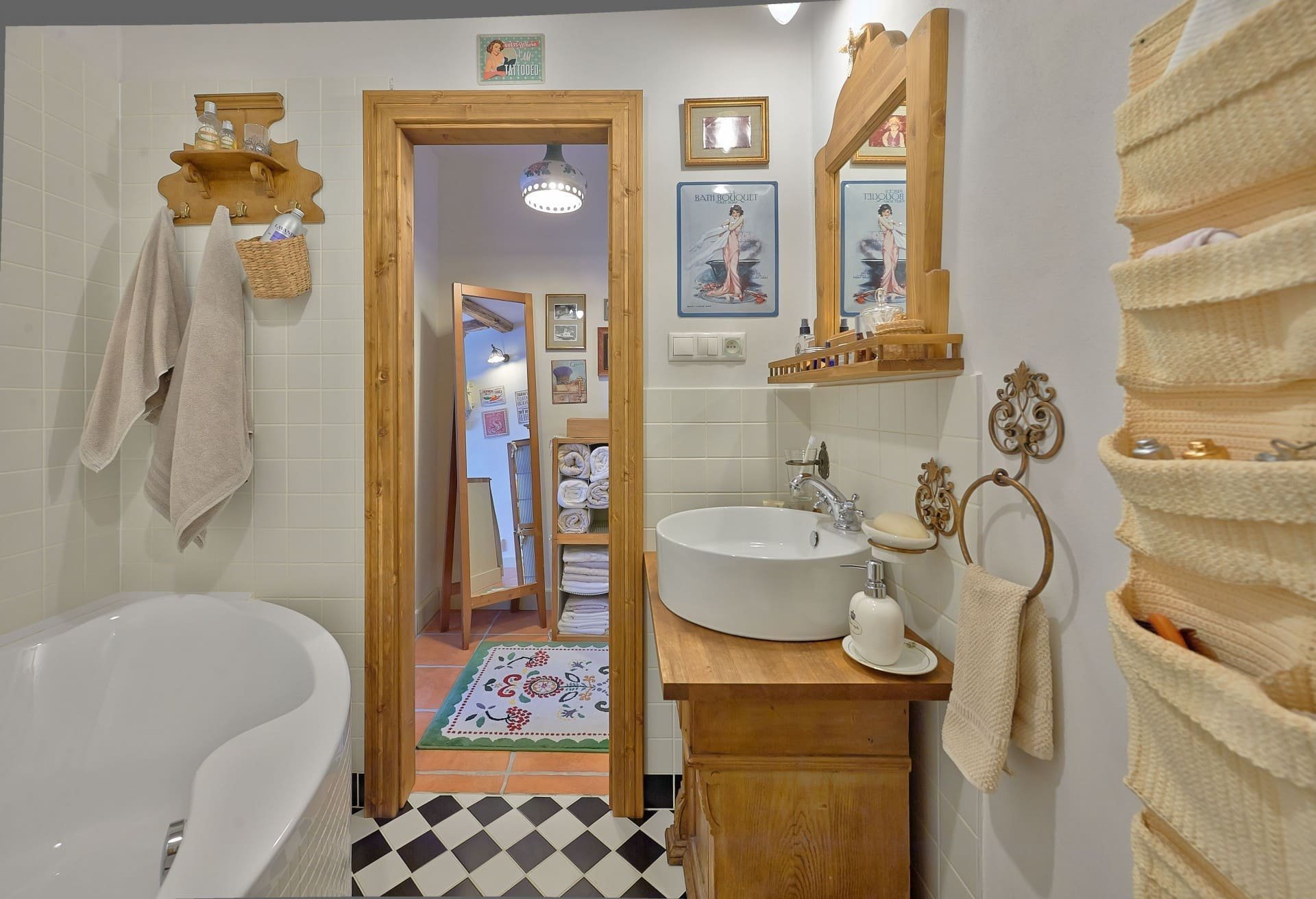 Byt ve venkovském stylu v panelovém domě