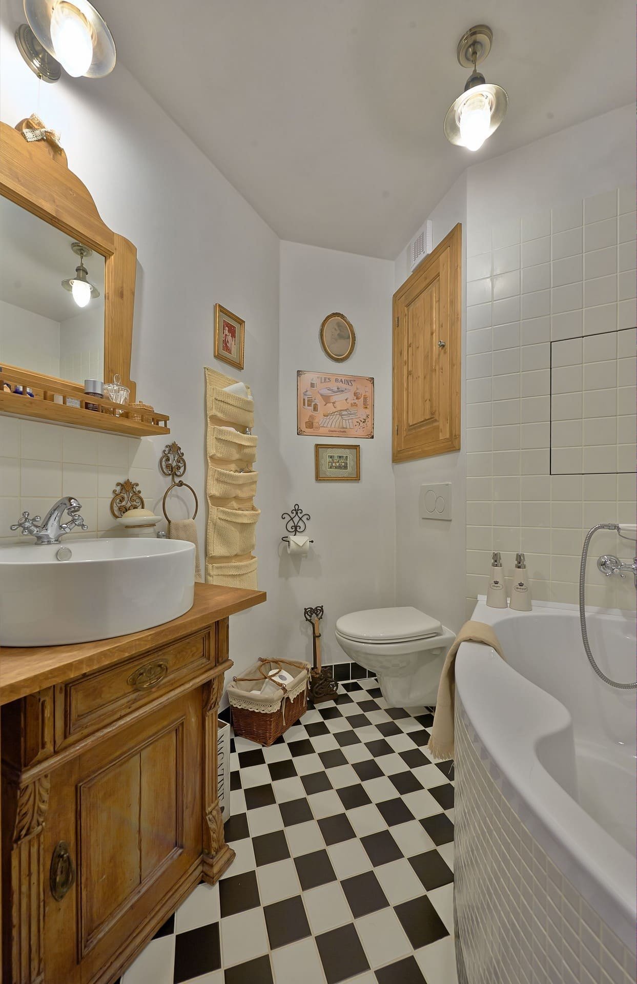 Byt ve venkovském stylu v panelovém domě