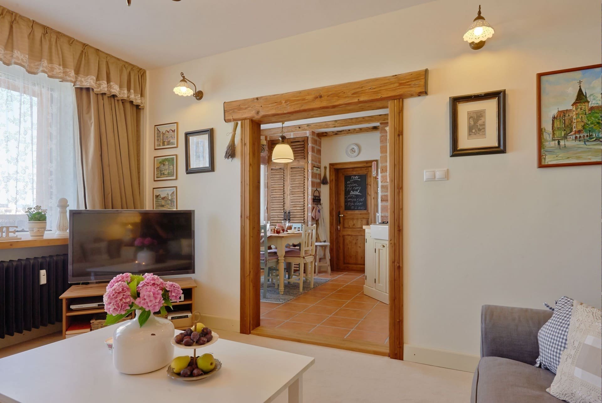 Byt ve venkovském stylu v panelovém domě