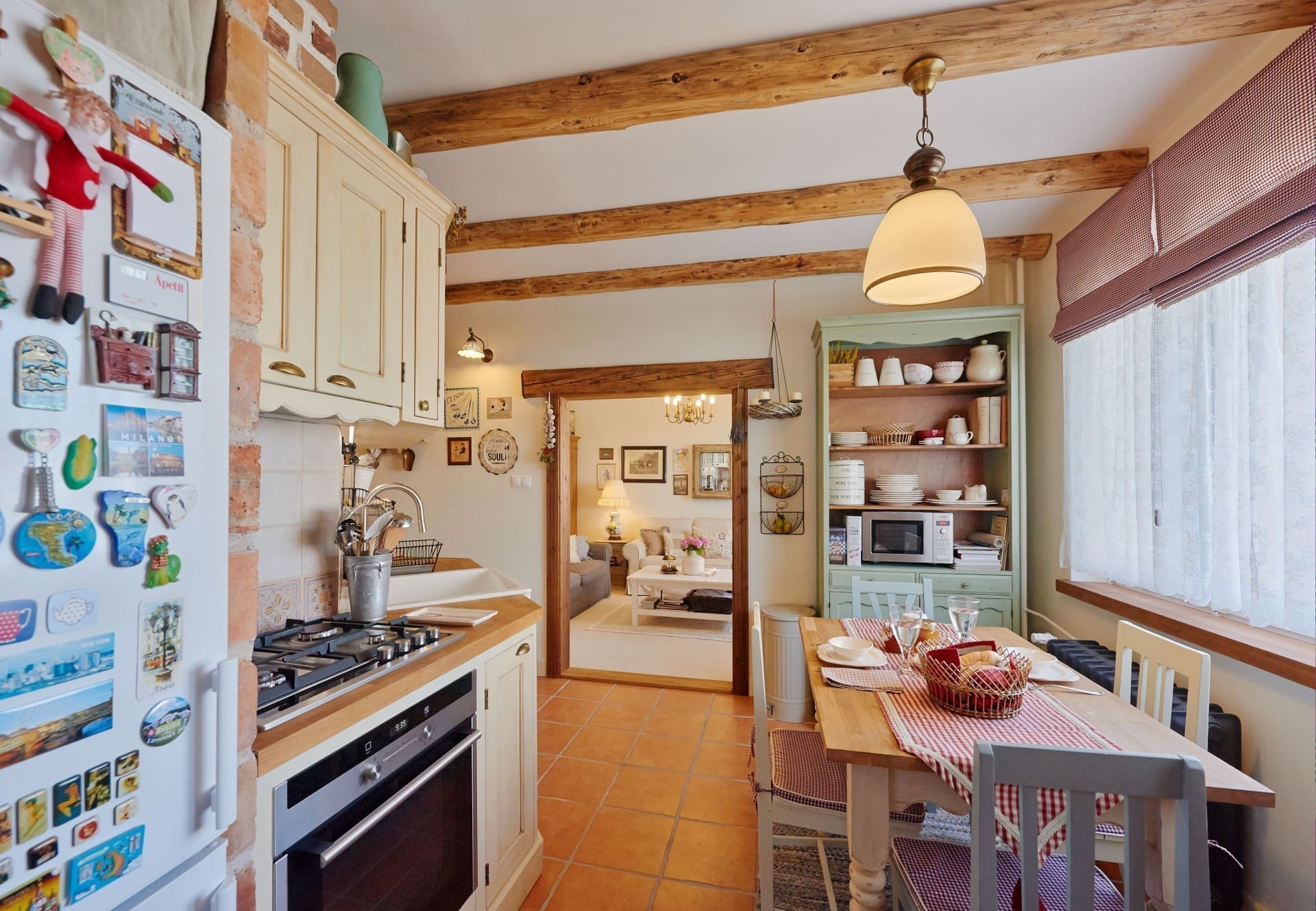 Byt ve venkovském stylu v panelovém domě