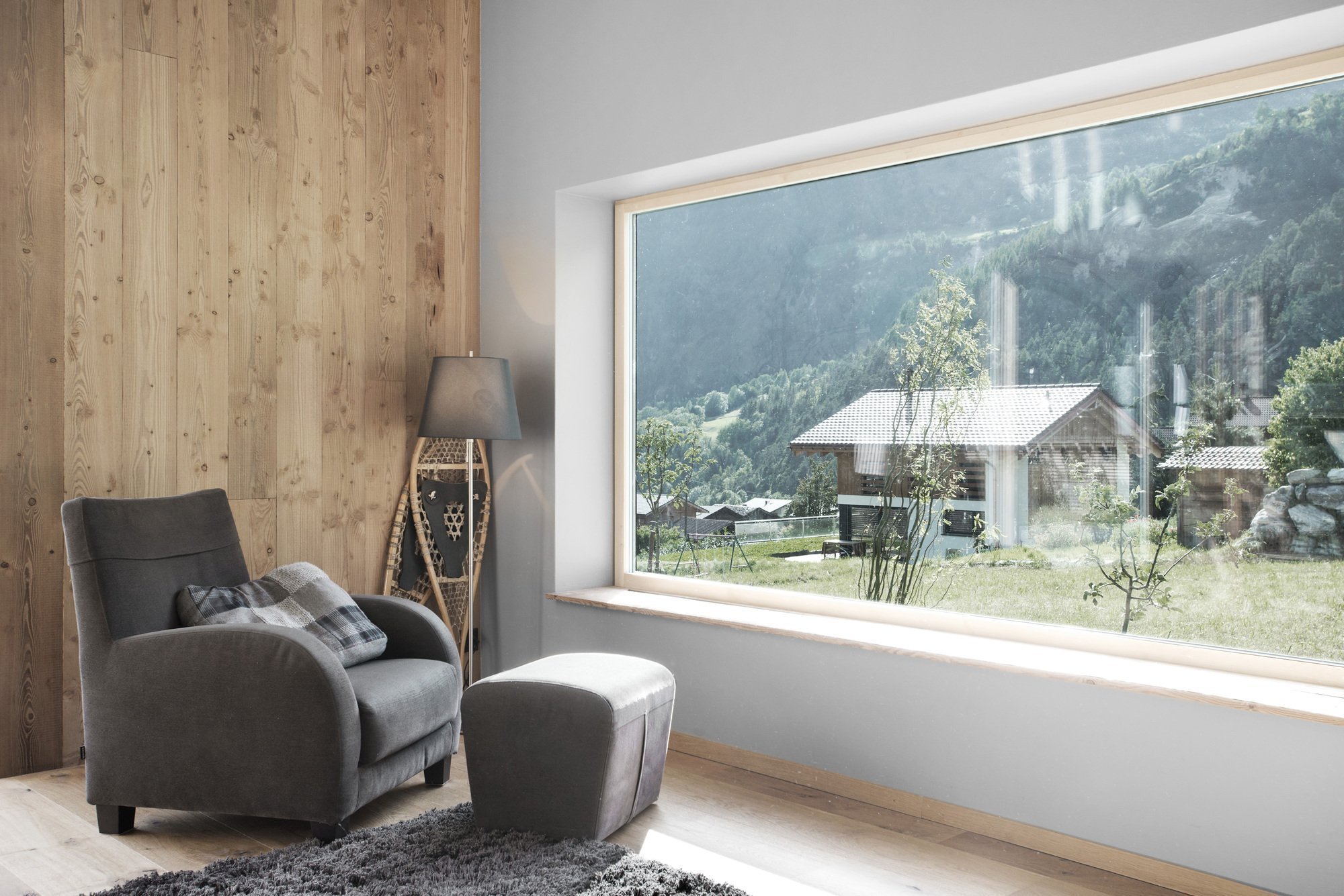 Chata v náručí švýcarských hor