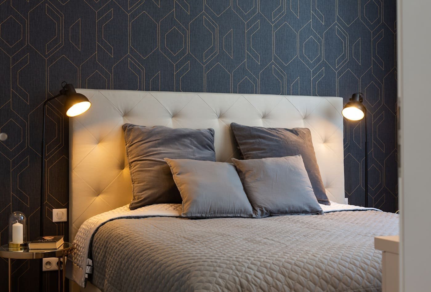 Chlapský interiér v industriálním stylu