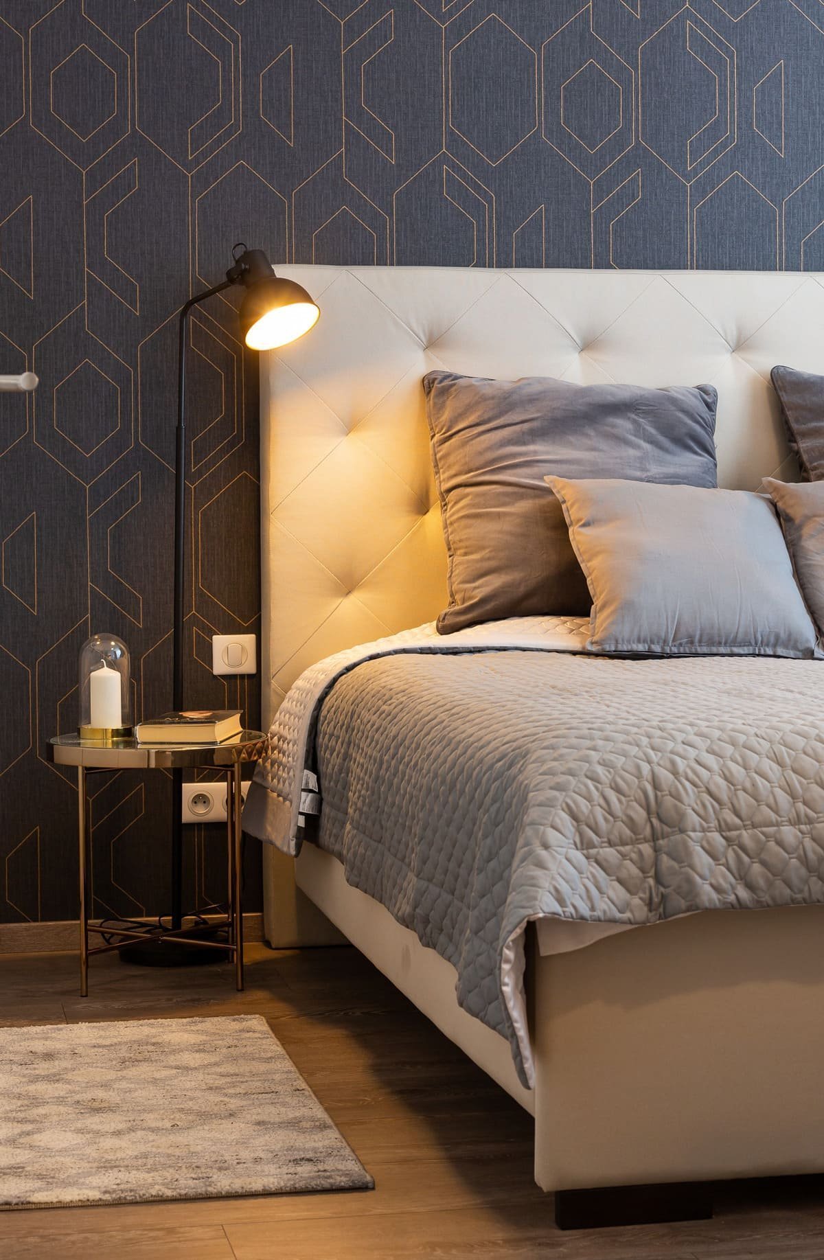 Chlapský interiér v industriálním stylu