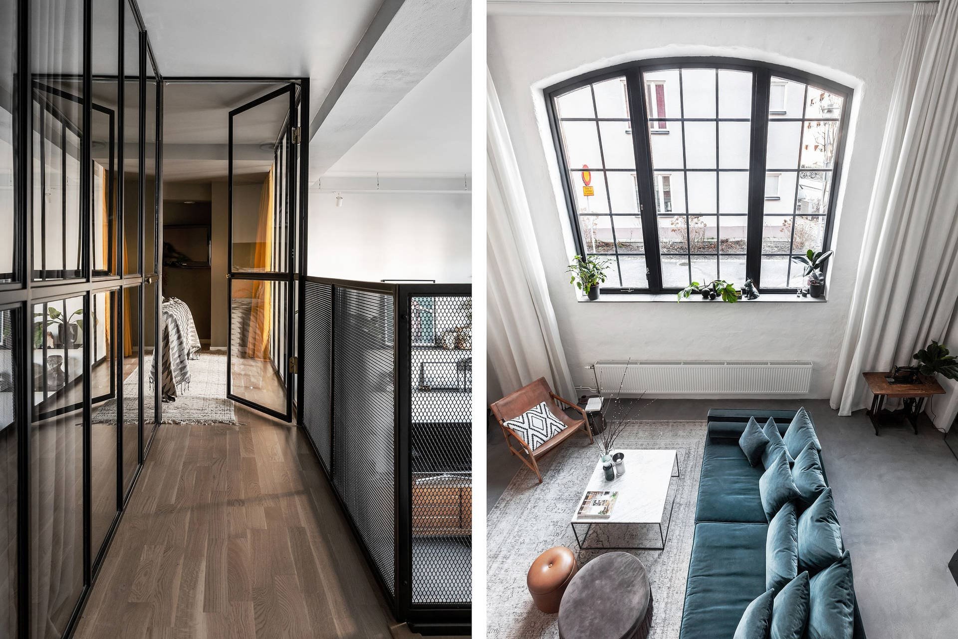 Cool industriální bydlení ve Skandinávii