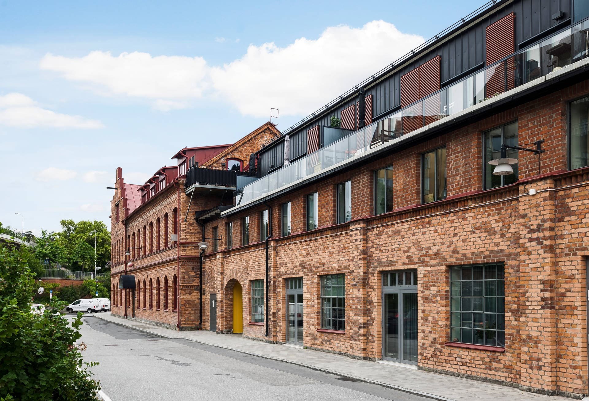 Cool industriální bydlení ve Skandinávii