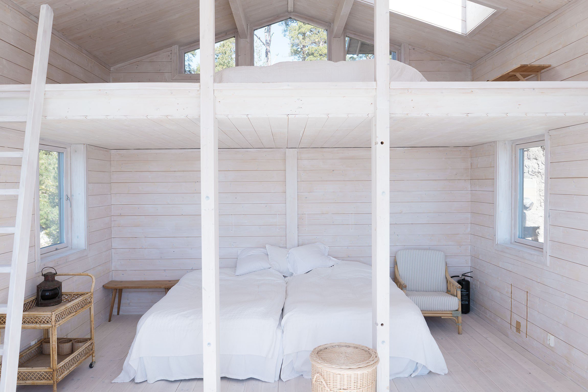 Dřevostavba u jezera