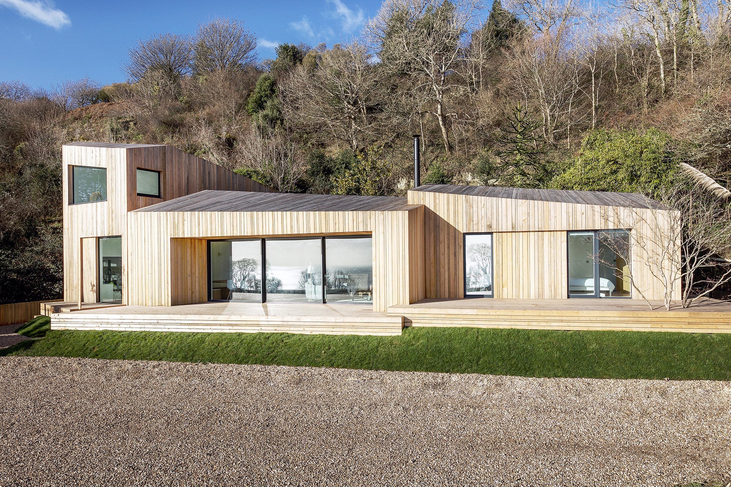 Dům chráněný proti sesuvům půdy