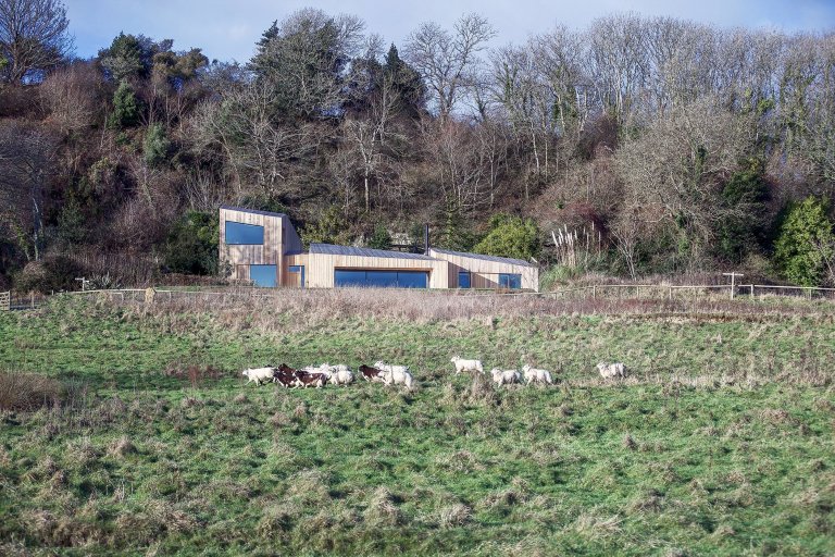 Dům chráněný proti sesuvům půdy