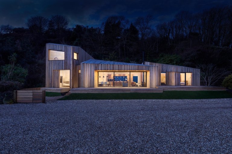 Dům chráněný proti sesuvům půdy