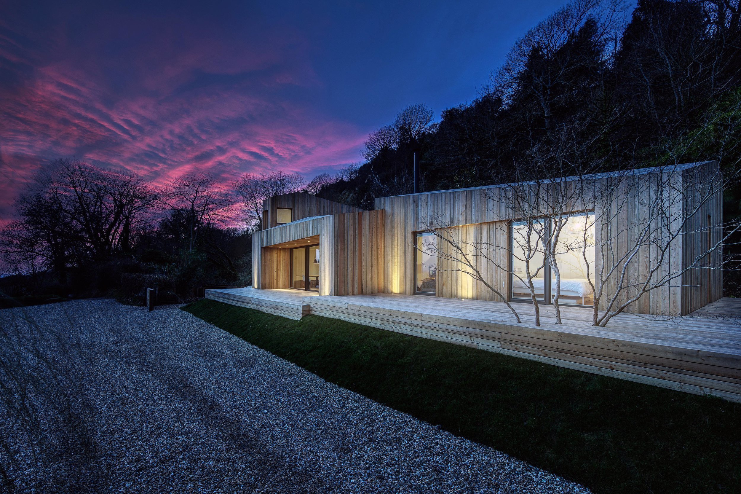 Dům chráněný proti sesuvům půdy