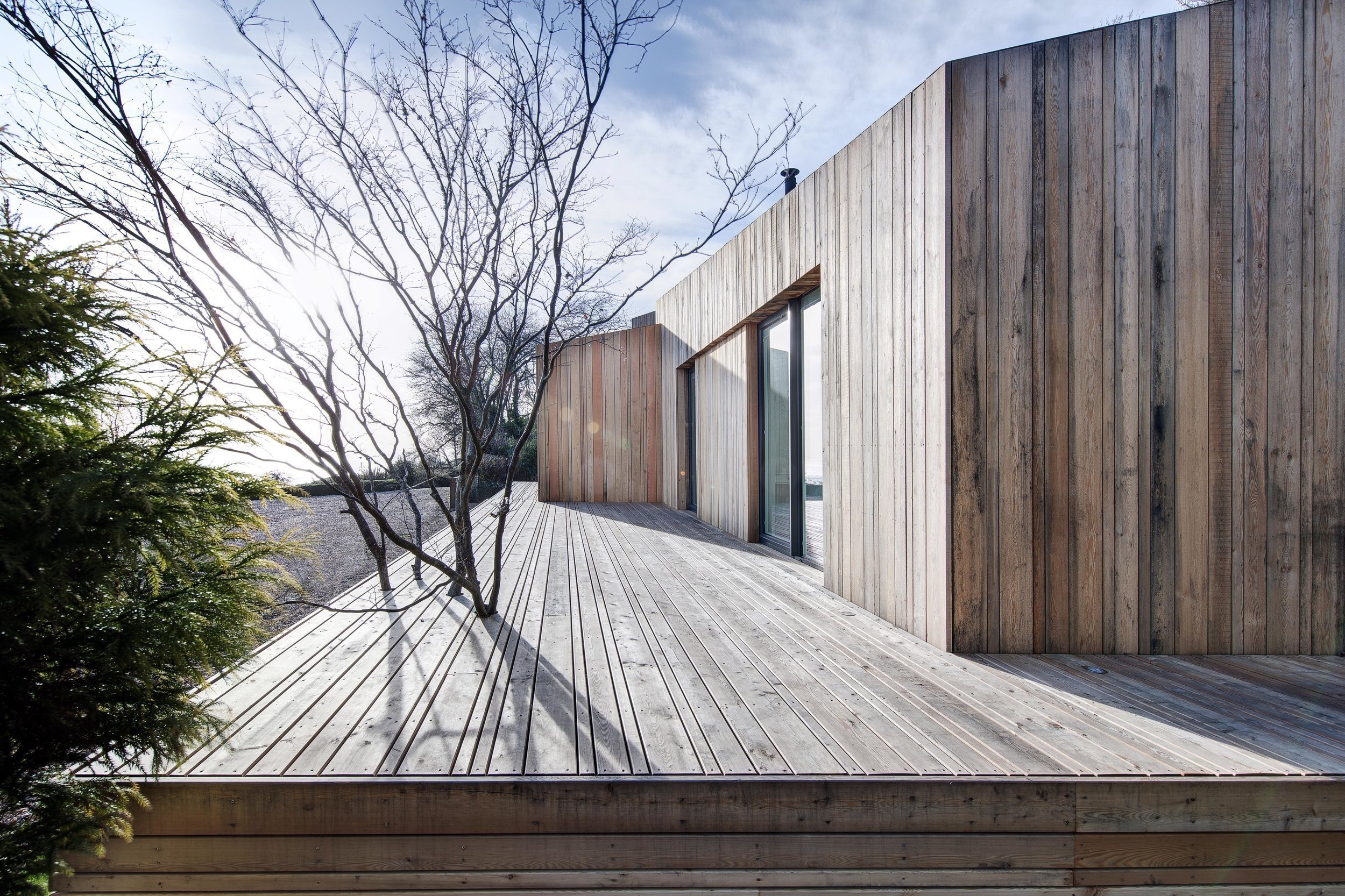 Dům chráněný proti sesuvům půdy