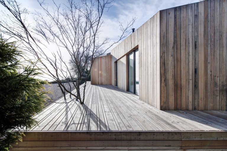 Dům chráněný proti sesuvům půdy