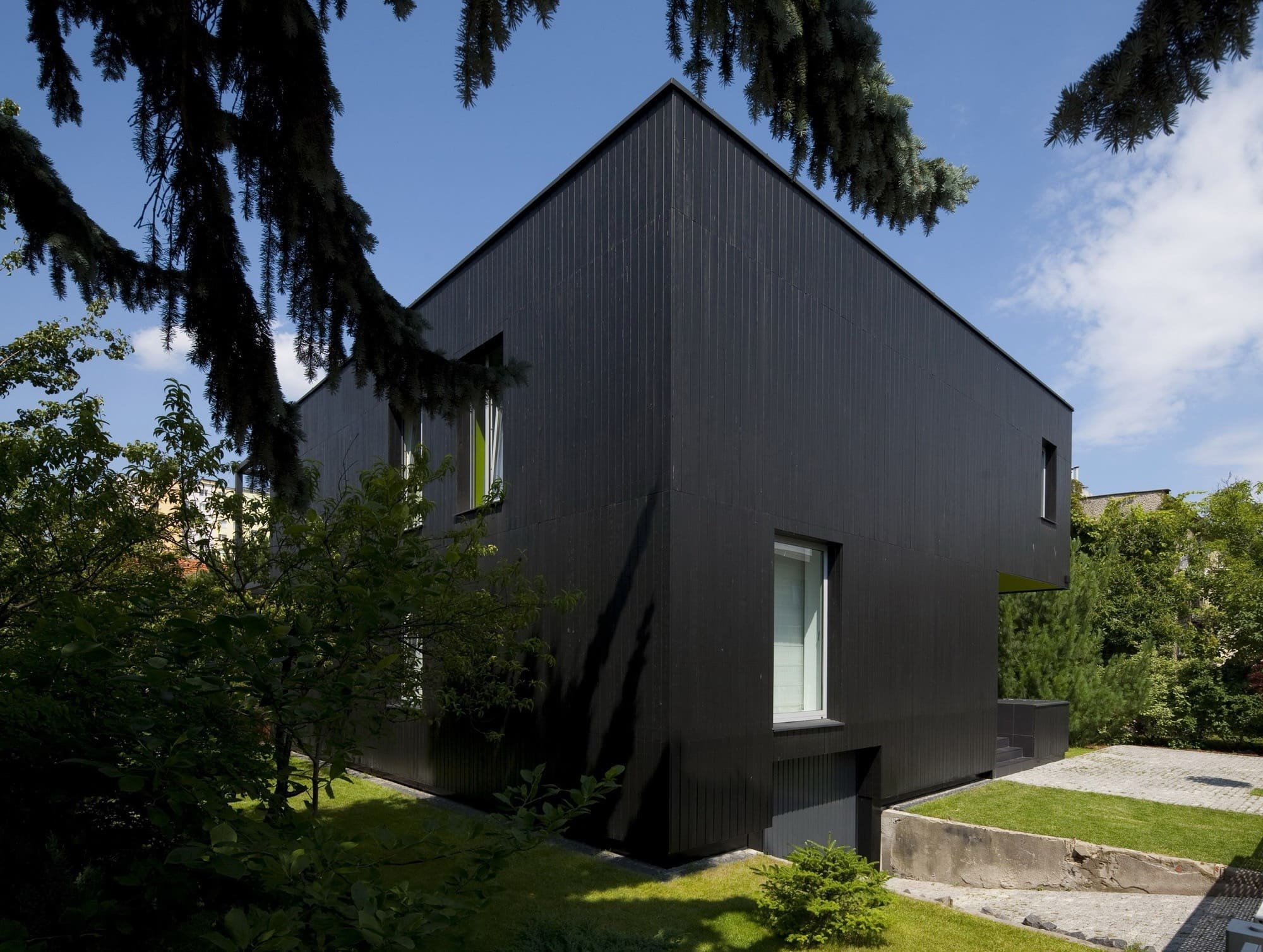 Dům jako černá krychle