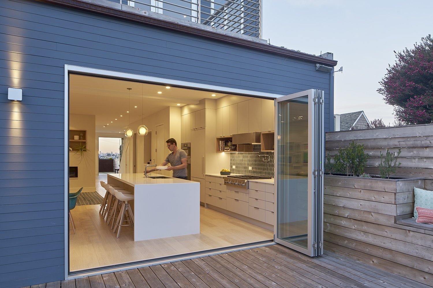 Dům jako oáza v Randall Street