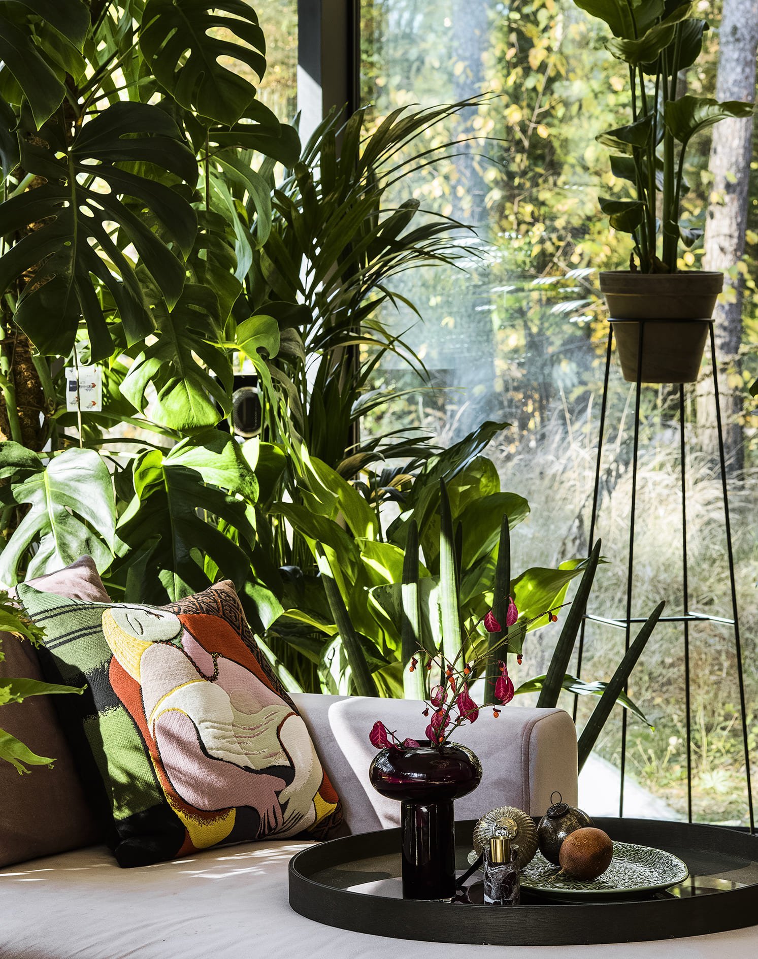 Dům mezi stromy, přesto v hlavním městě