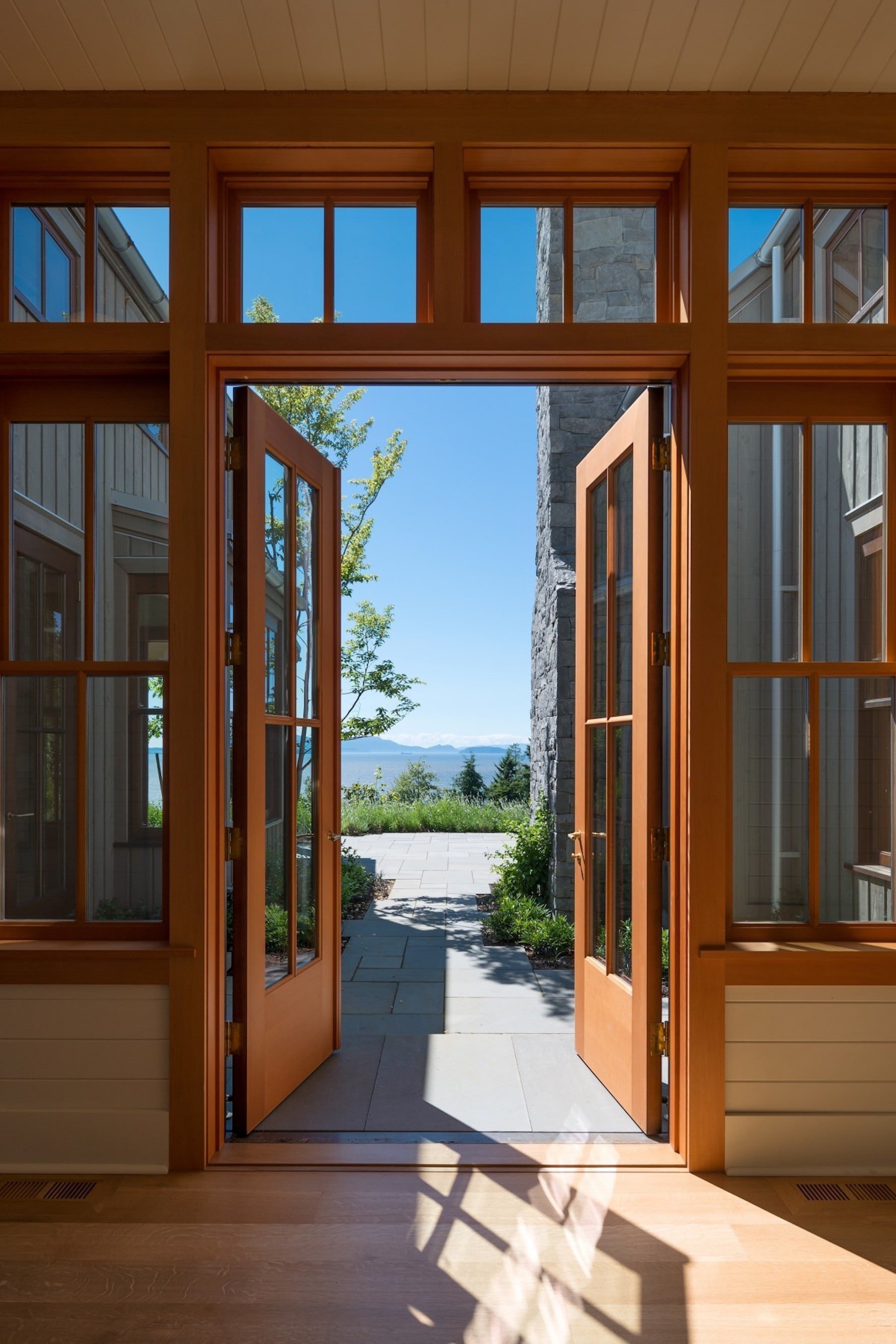 Dům obklopený přírodou