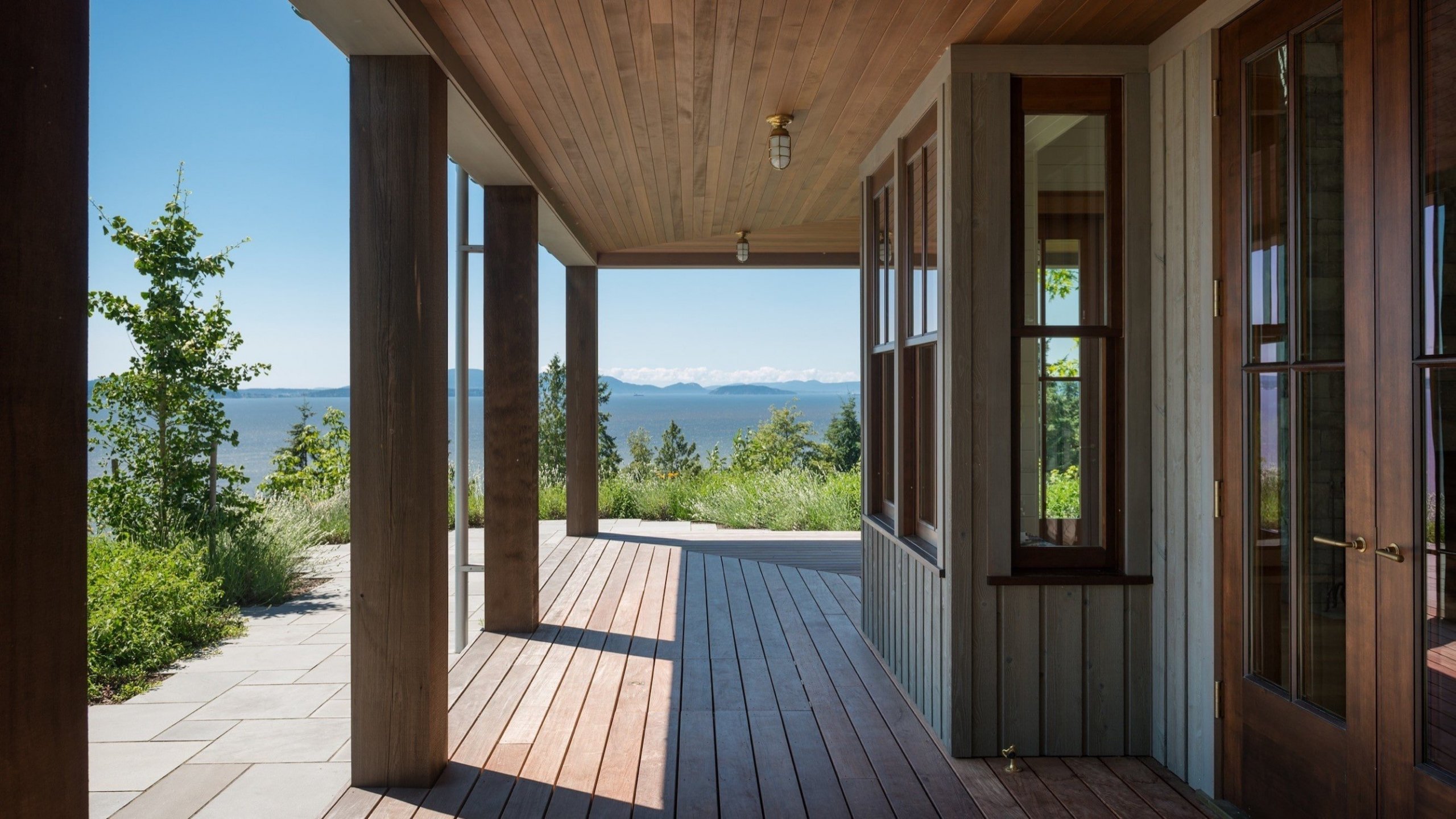 Dům obklopený přírodou