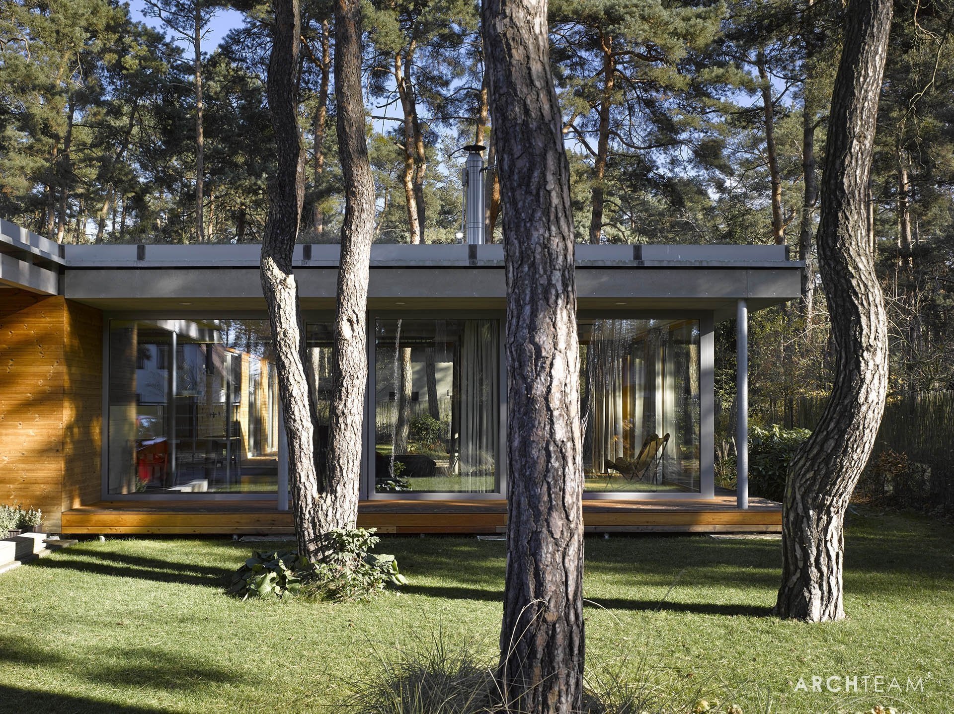 Dům pod korunami borovic