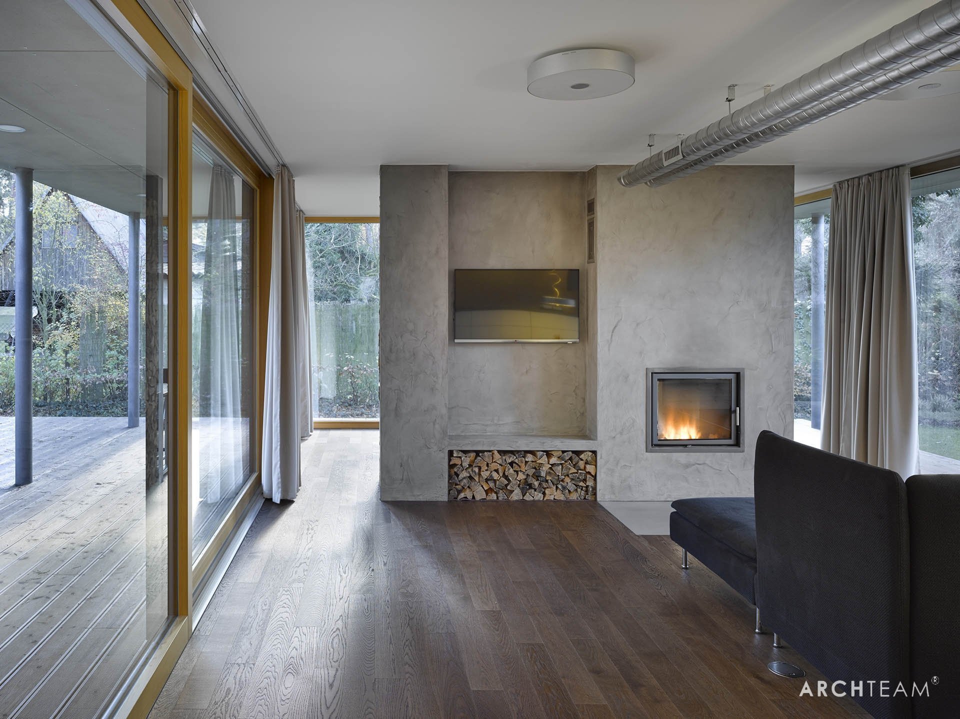 Dům pod korunami borovic