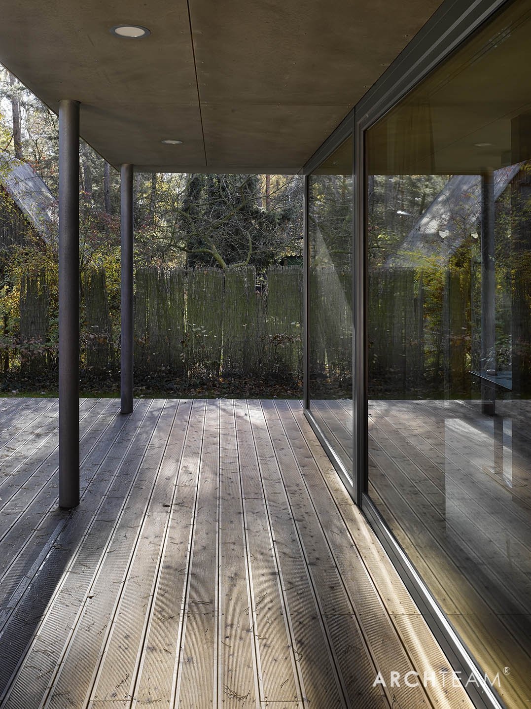 Dům pod korunami borovic