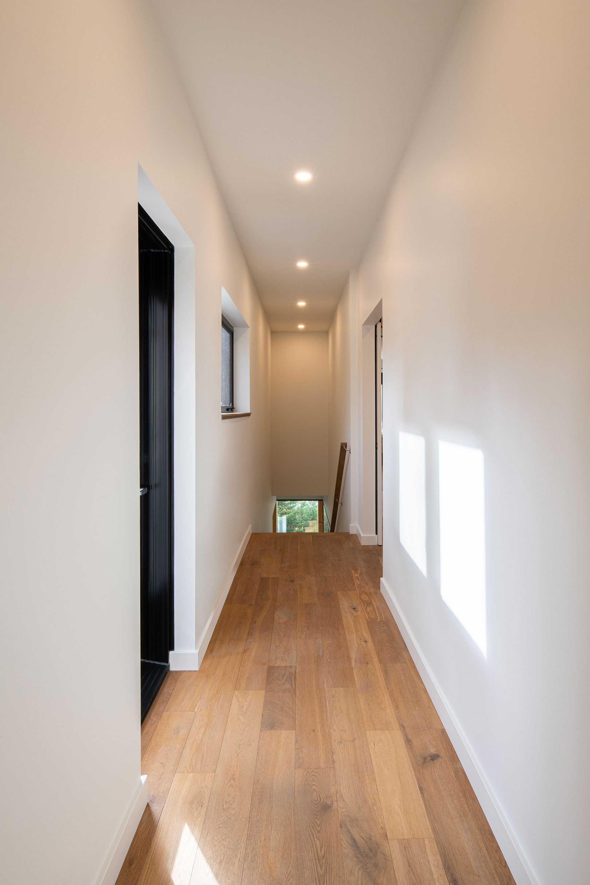 Dům složený z pěti prefabrikovaných modulů