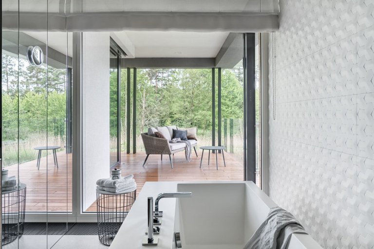 Dům u řeky pro milovníka knih