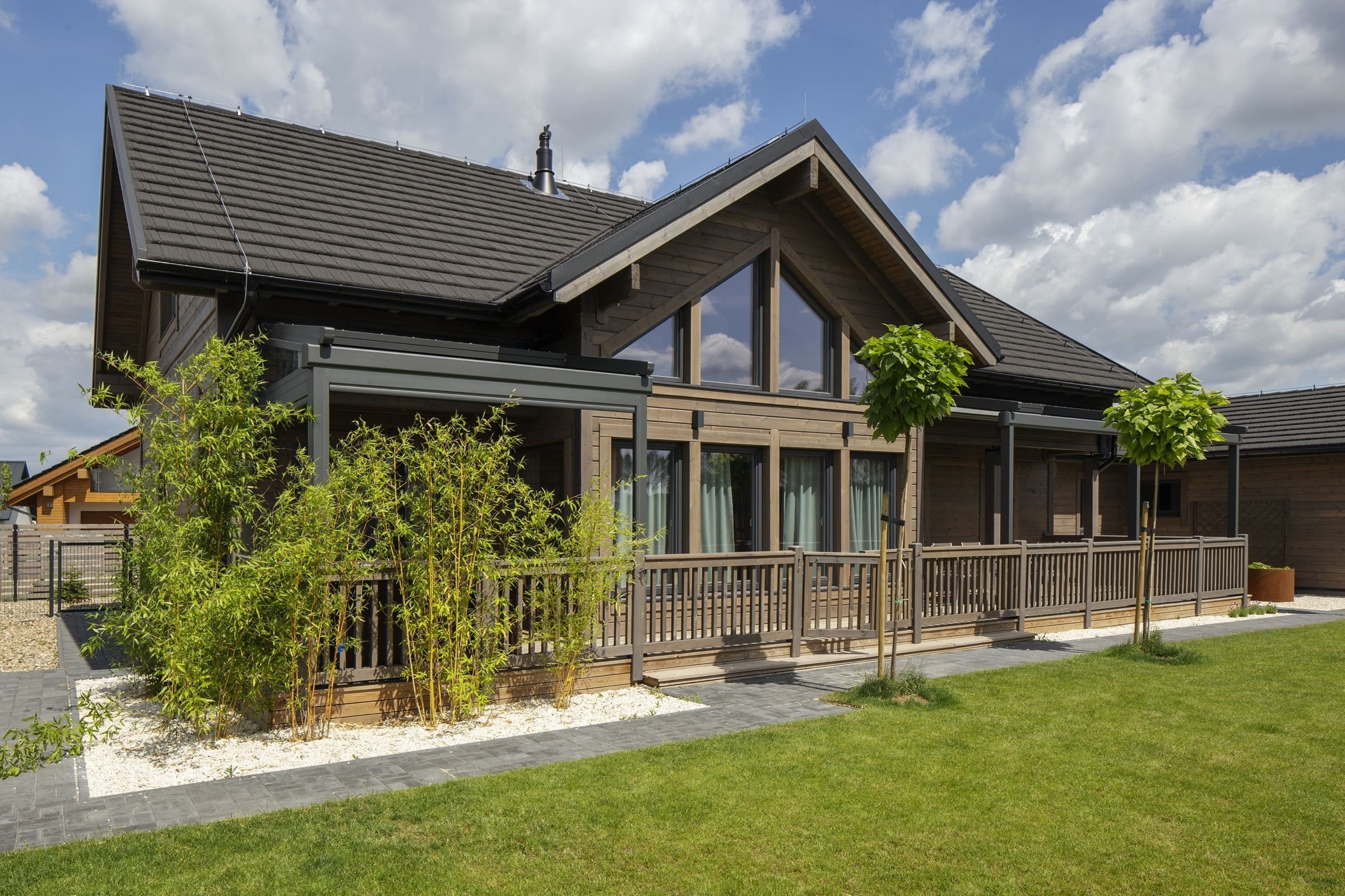 Dům ve finském stylu