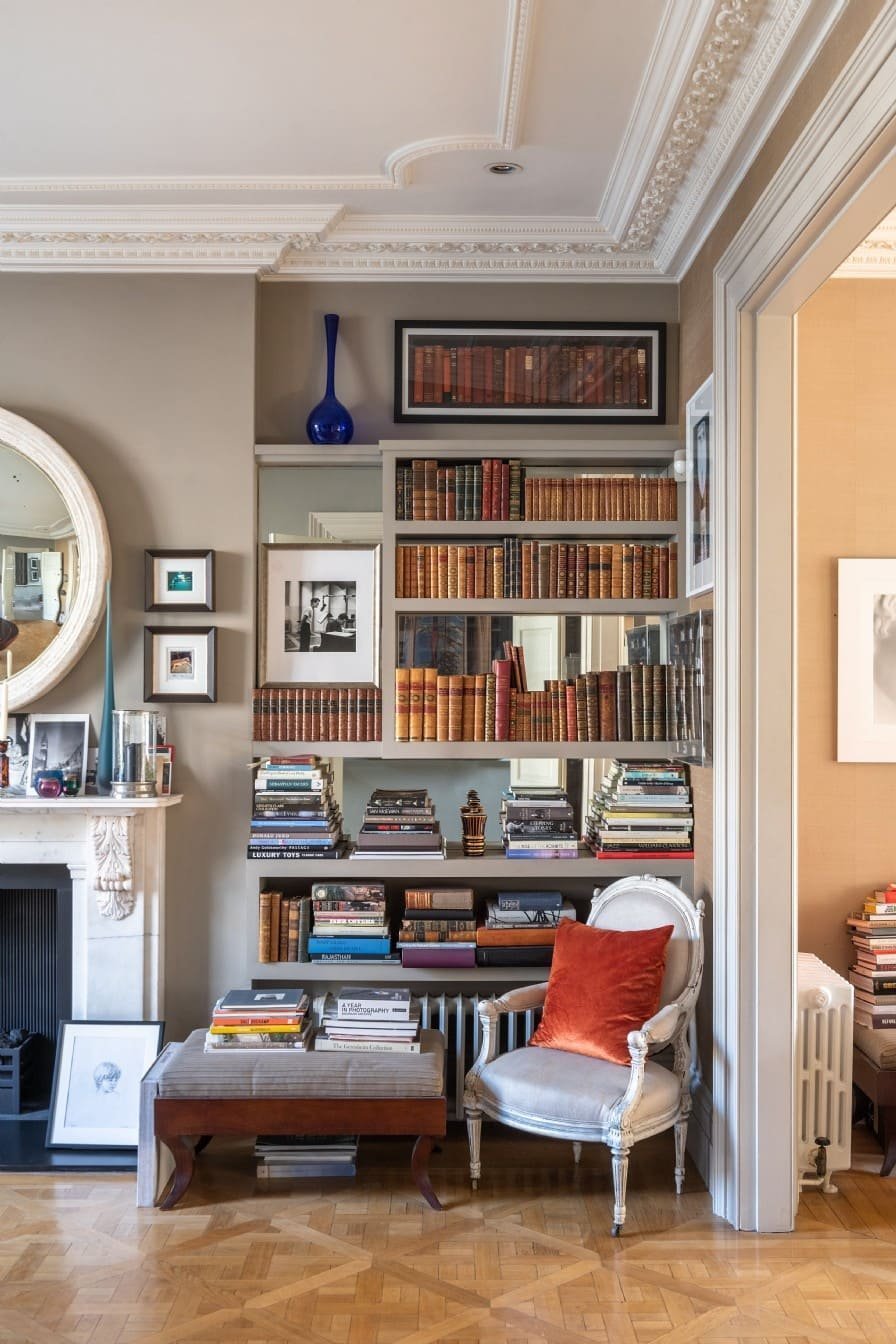 Eklektický interiér v Londýně