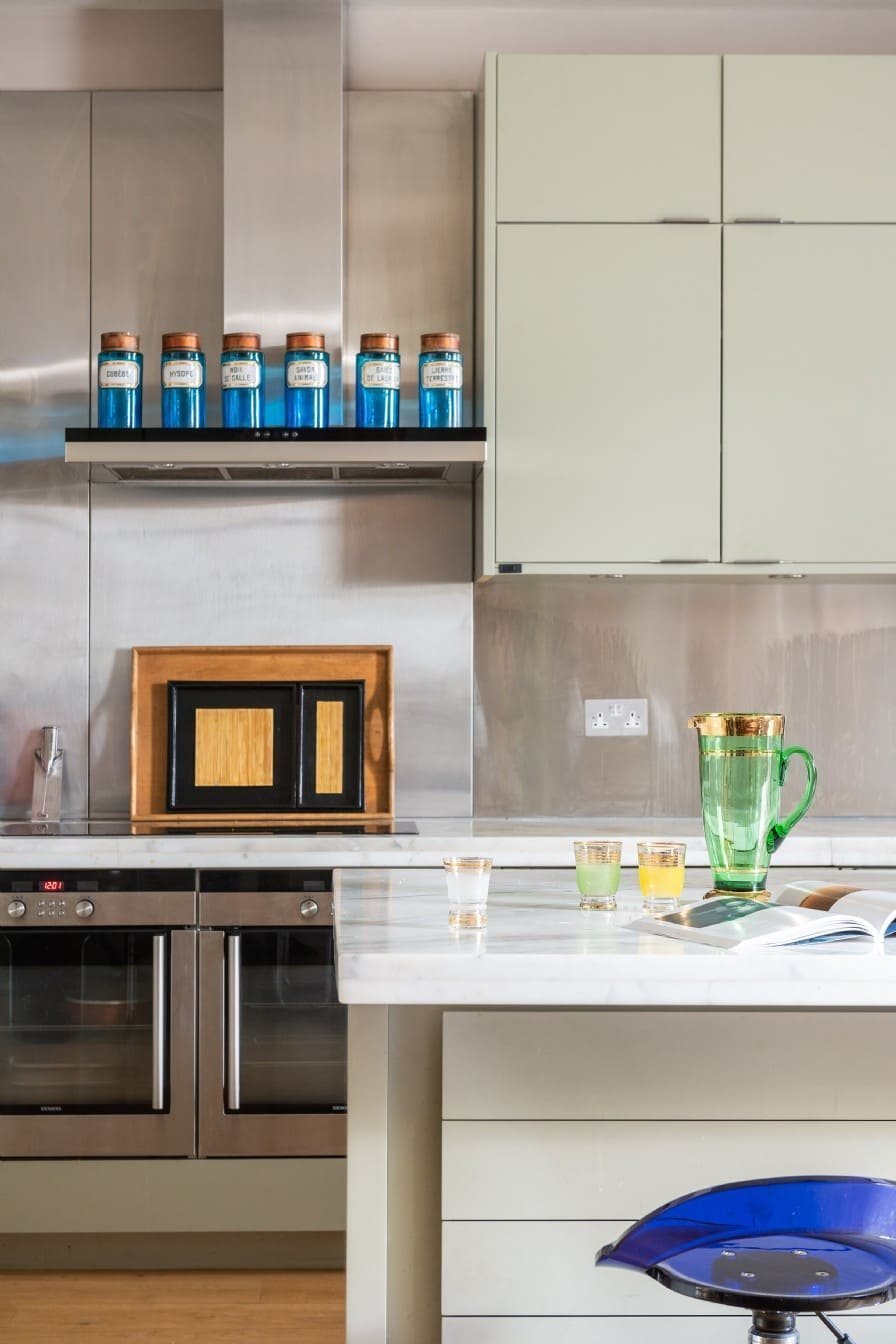 Eklektický interiér v Londýně