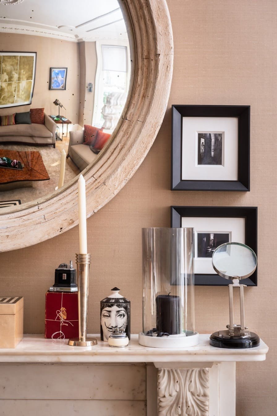 Eklektický interiér v Londýně