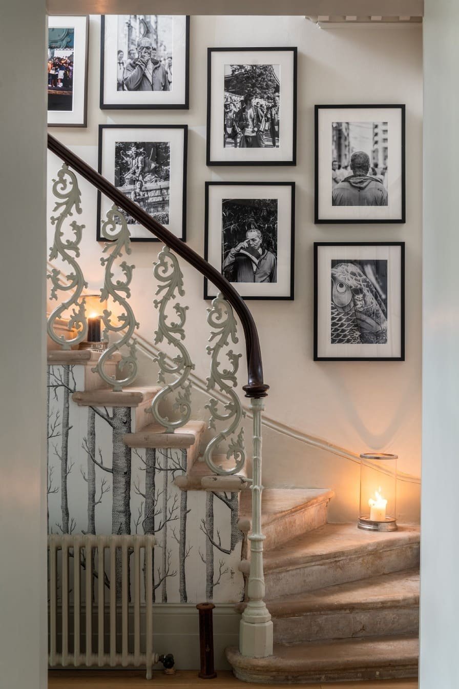 Eklektický interiér v Londýně