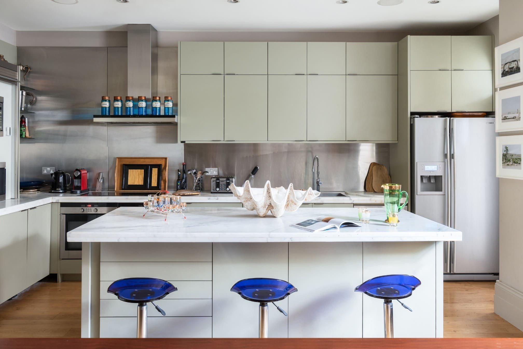 Eklektický interiér v Londýně