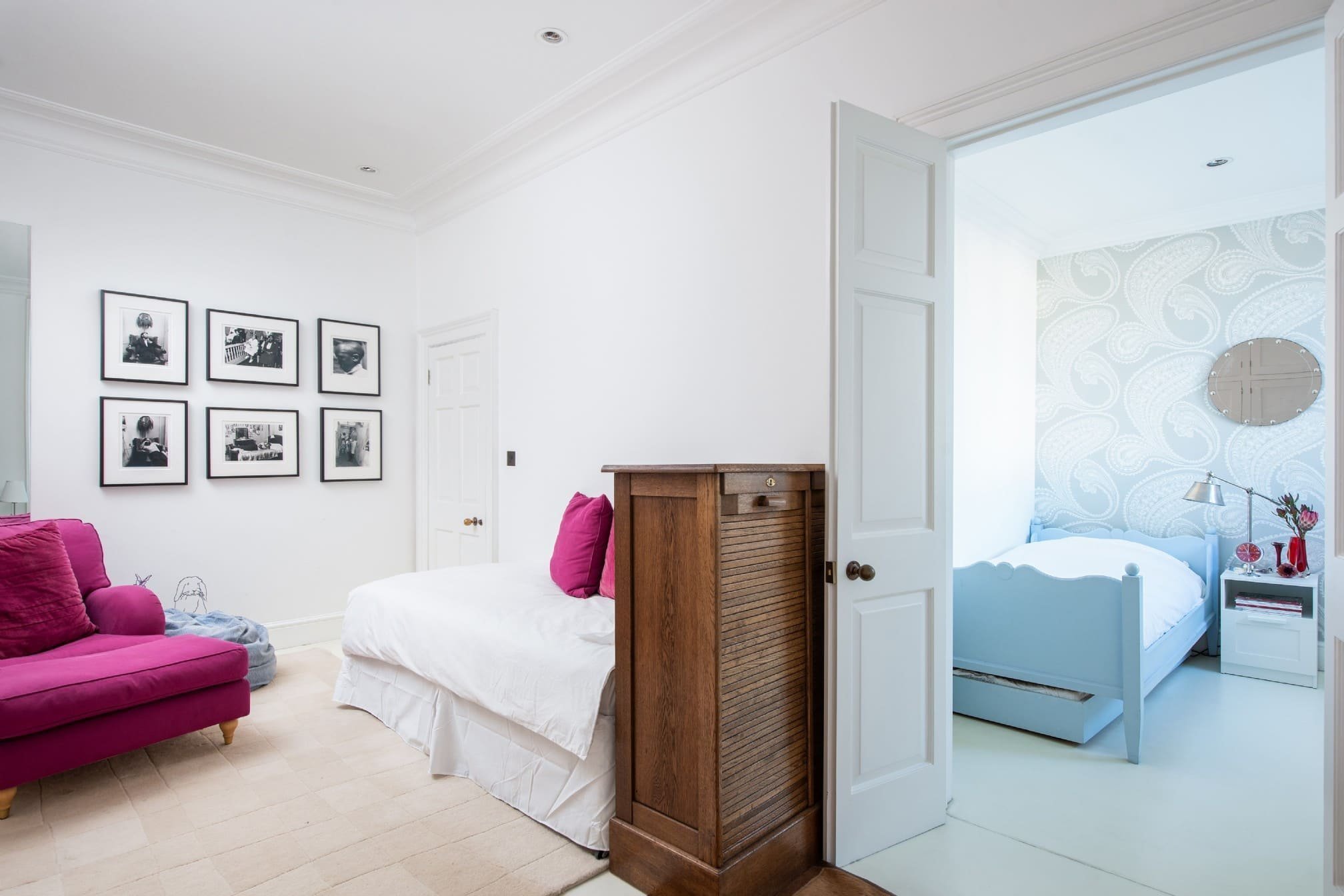 Eklektický interiér v Londýně