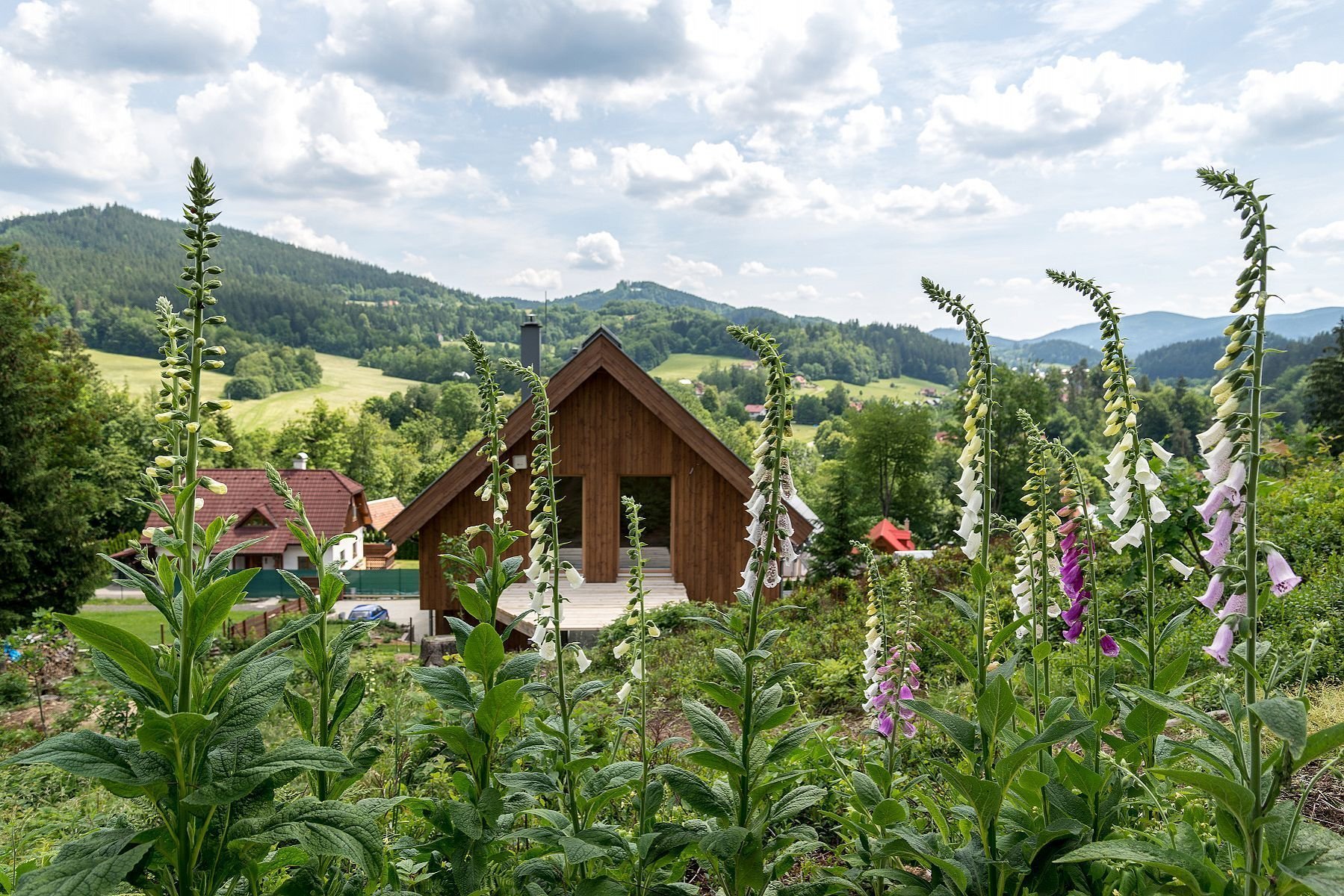 Ekologický dům v samém srdci Beskyd