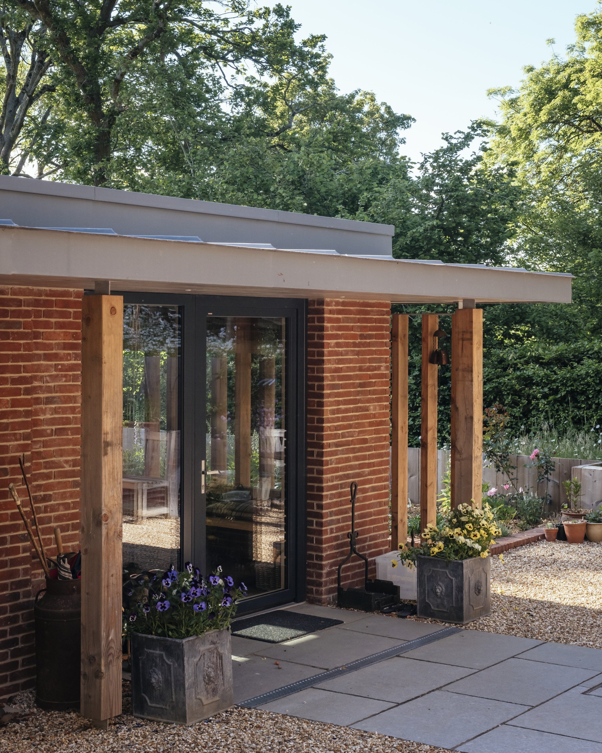 Ekologický rodinný dům uprostřed národního parku