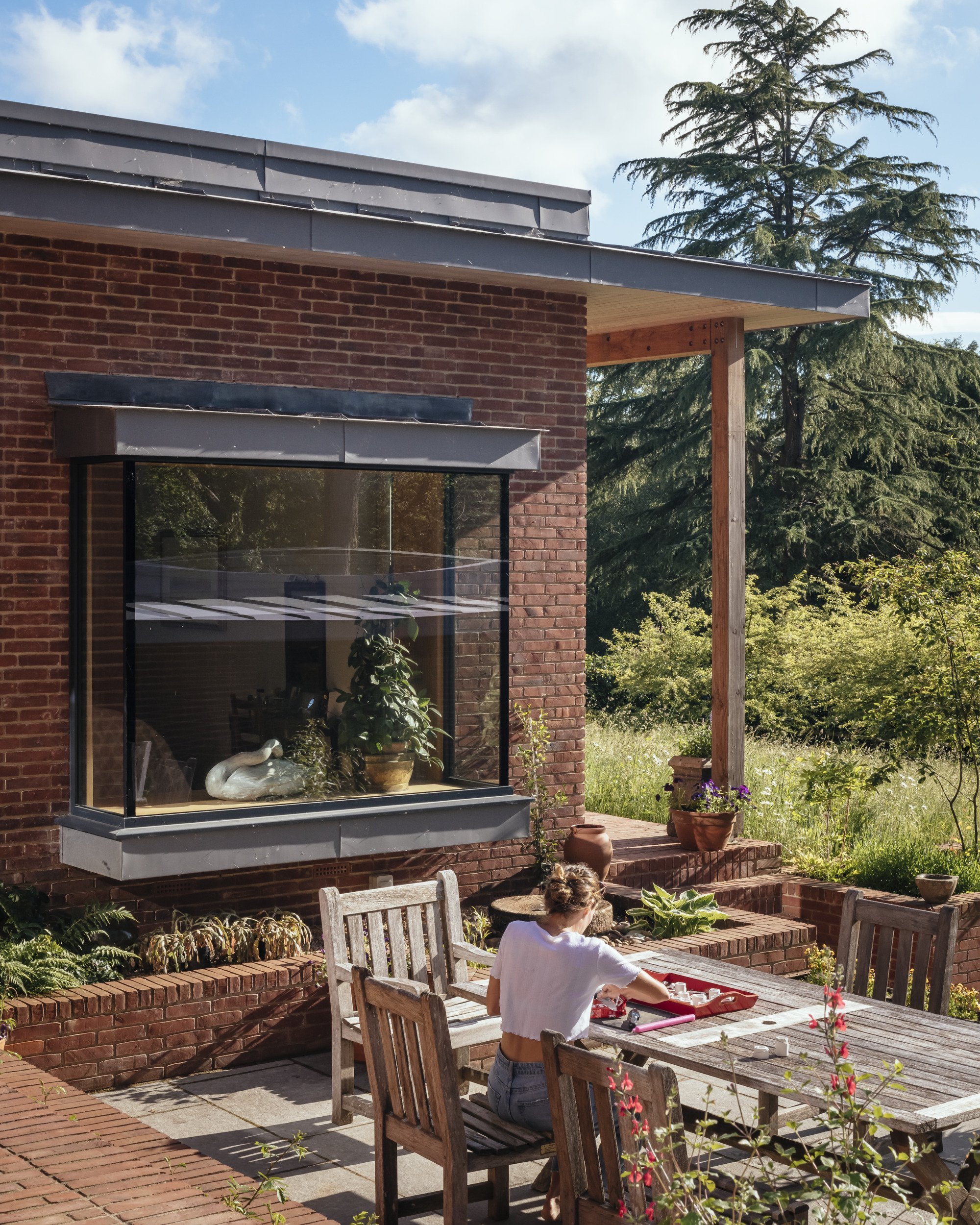 Ekologický rodinný dům uprostřed národního parku