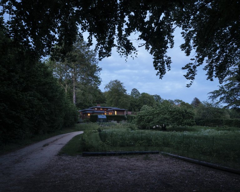 Ekologický rodinný dům uprostřed národního parku