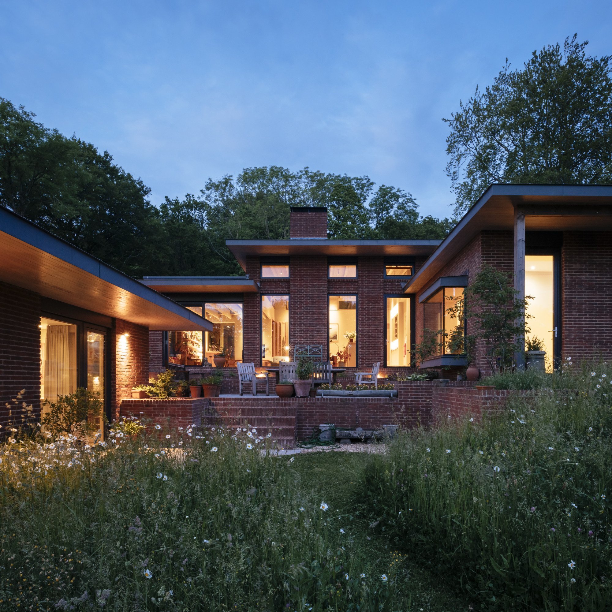 Ekologický rodinný dům uprostřed národního parku