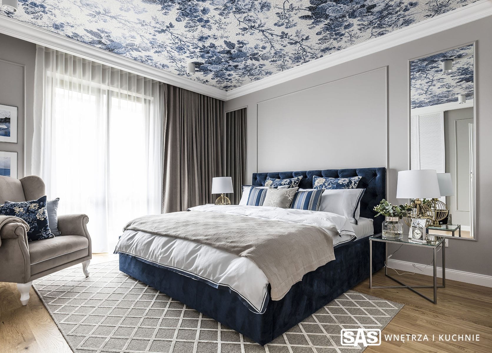 Elegantní kuchyně v šedé barvě