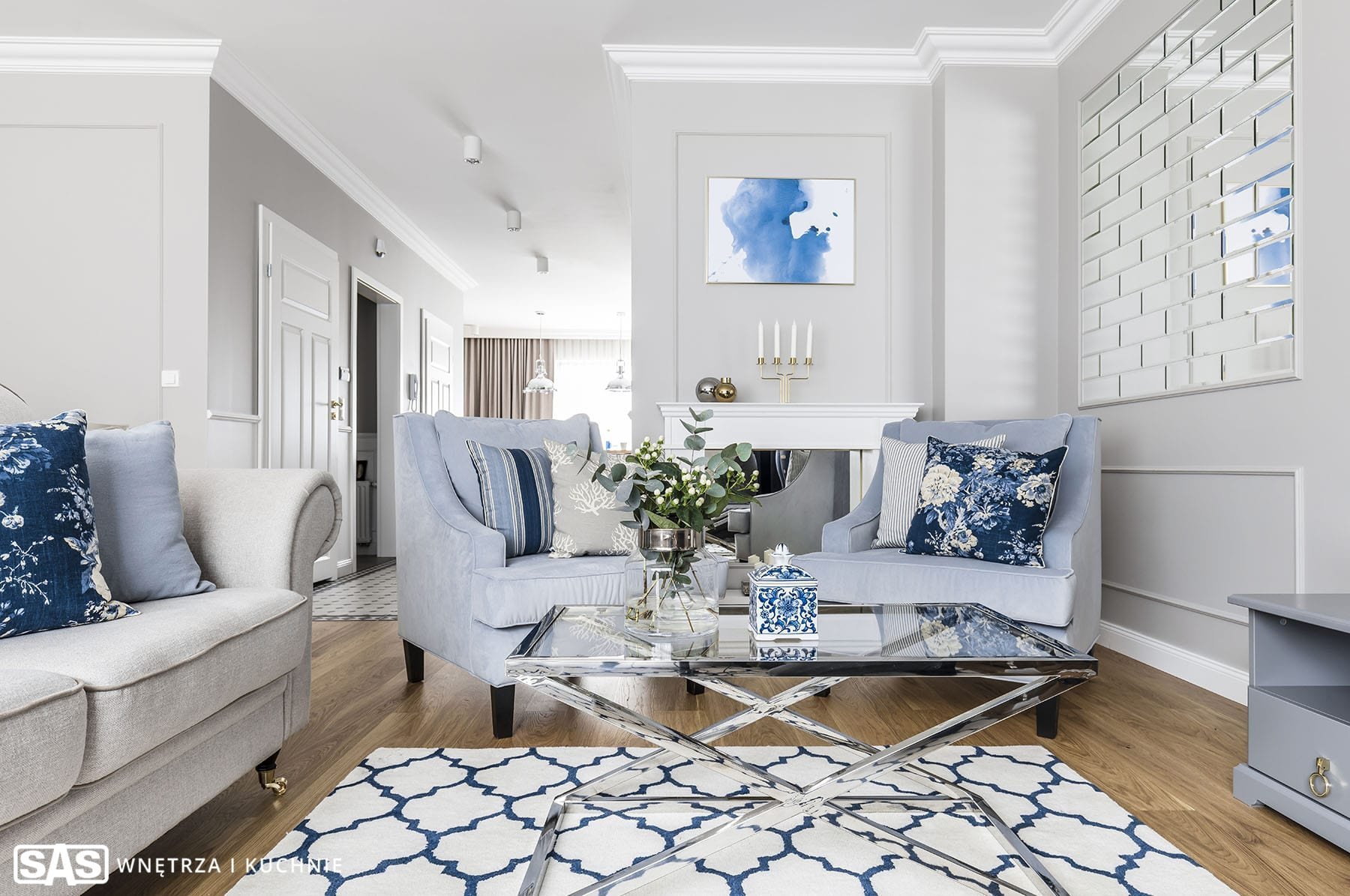 Elegantní kuchyně v šedé barvě