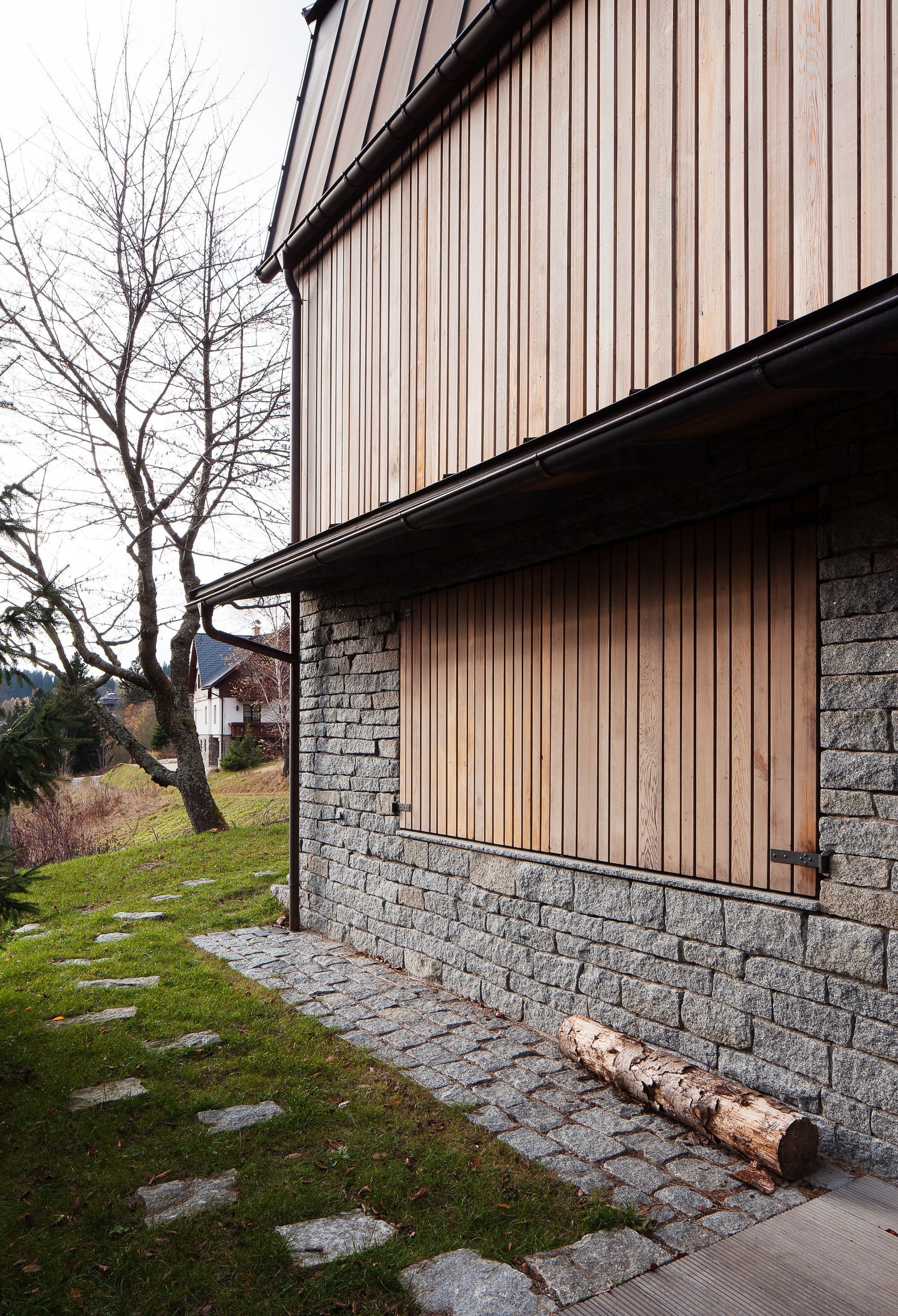 Horská chata jako odkaz tradiční krkonošské architektury