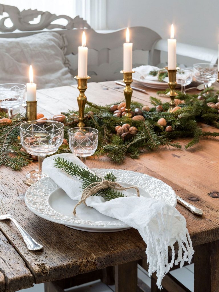 Inspirace pro kouzelné vánoční stolování