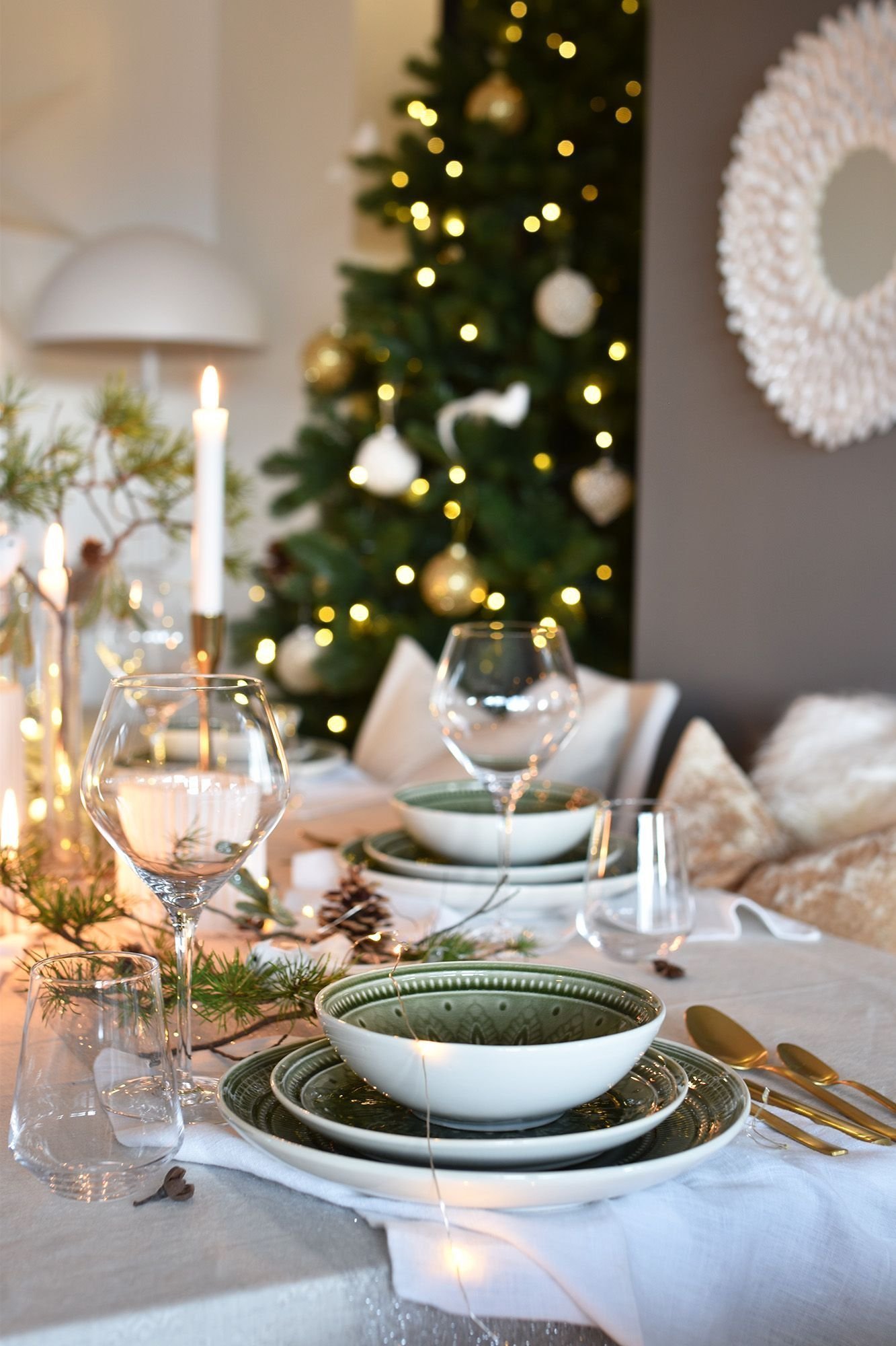 Inspirace pro kouzelné vánoční stolování