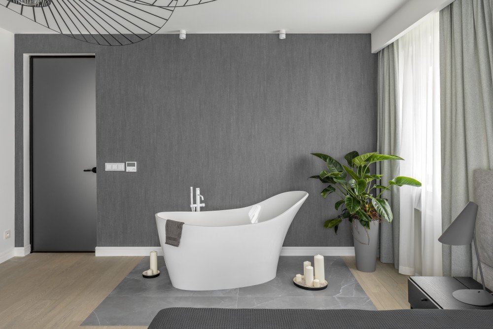 Interiér jako krajina Špicberků