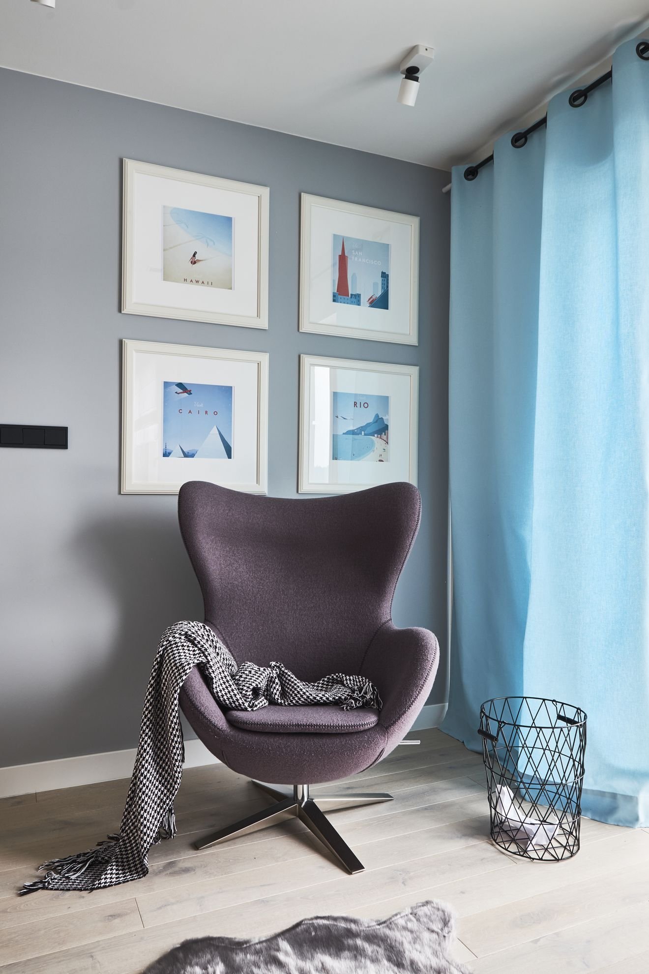 Interiér v rustikálním skandinávském stylu