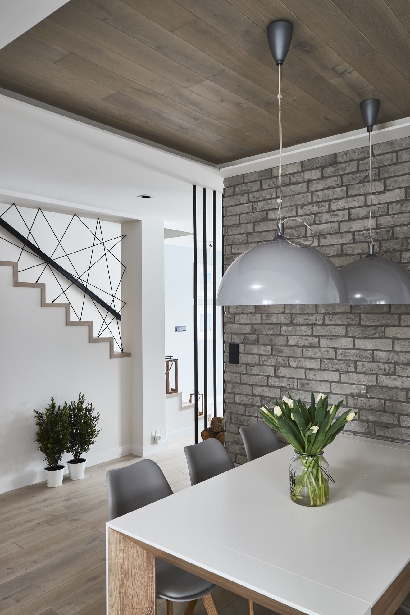 Interiér v rustikálním skandinávském stylu